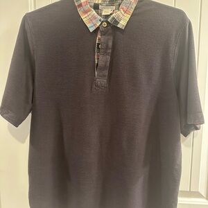 Carbon2Cobalt Men's Plaid Polo Shirt - Multicolor